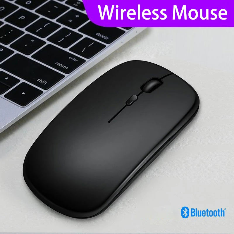 Wireless Mouse Silent Bluetooth Gaming Mouse For Computer Laptops Optical Mouse For iPad Samsung Tablet Universal Mice Noiseless