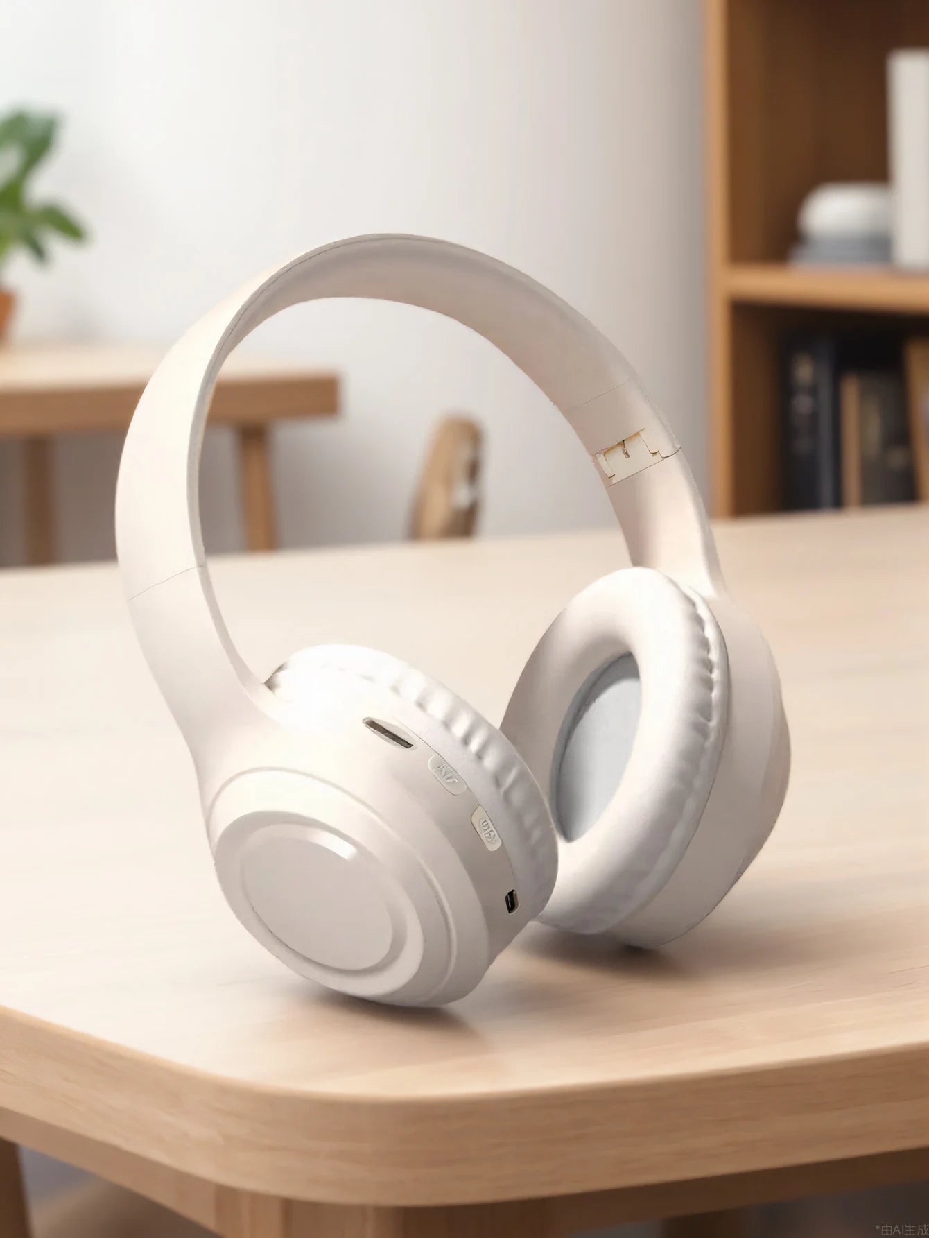 Foldable over-ear Bluetooth headphones, suitable for various scenarios such as entertainment, office work, and sports.