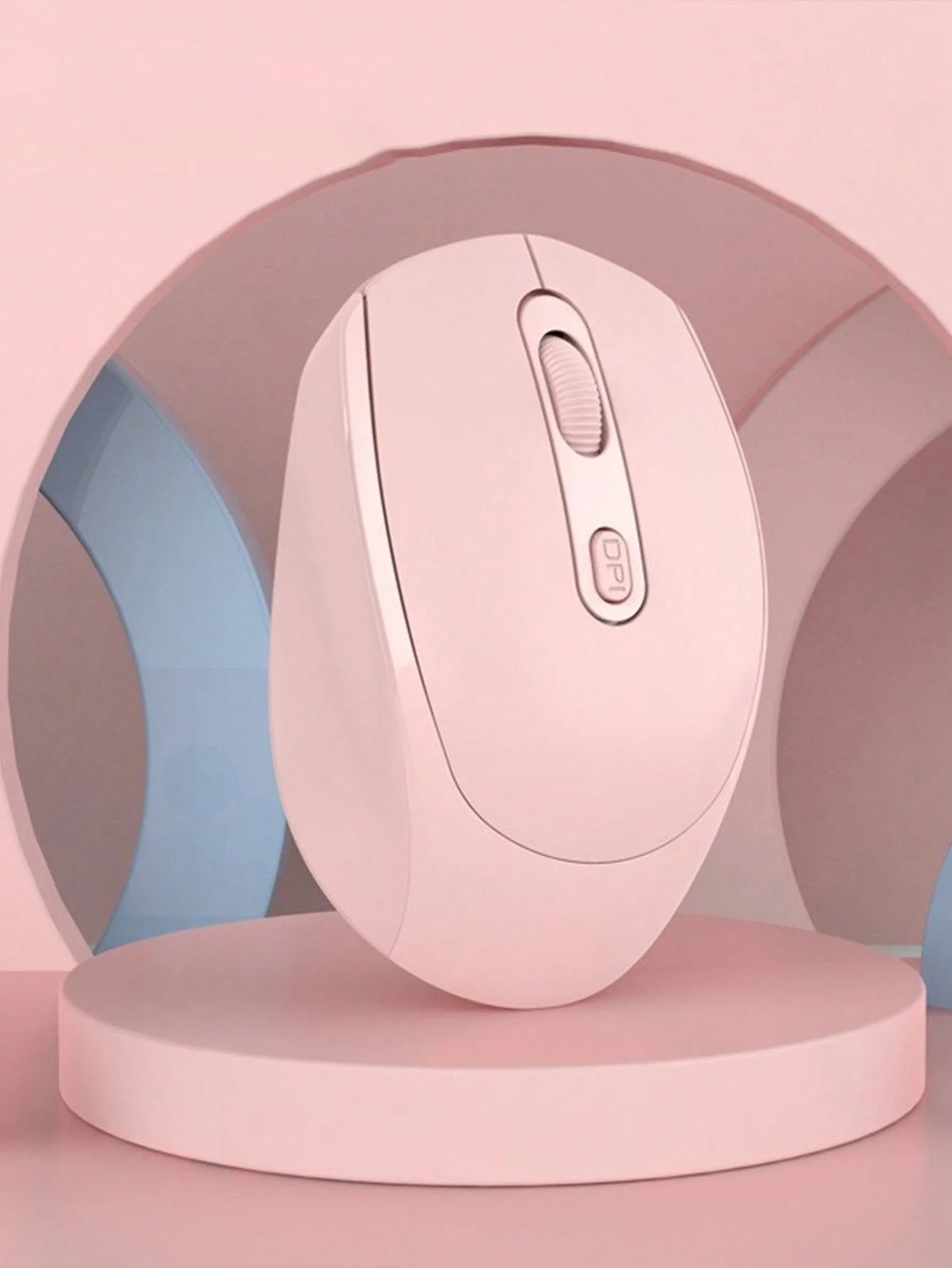 Wireless mouse with Bluetooth, silent, powered by 1.5V battery, suitable for home, office, and gaming computers (battery not ）