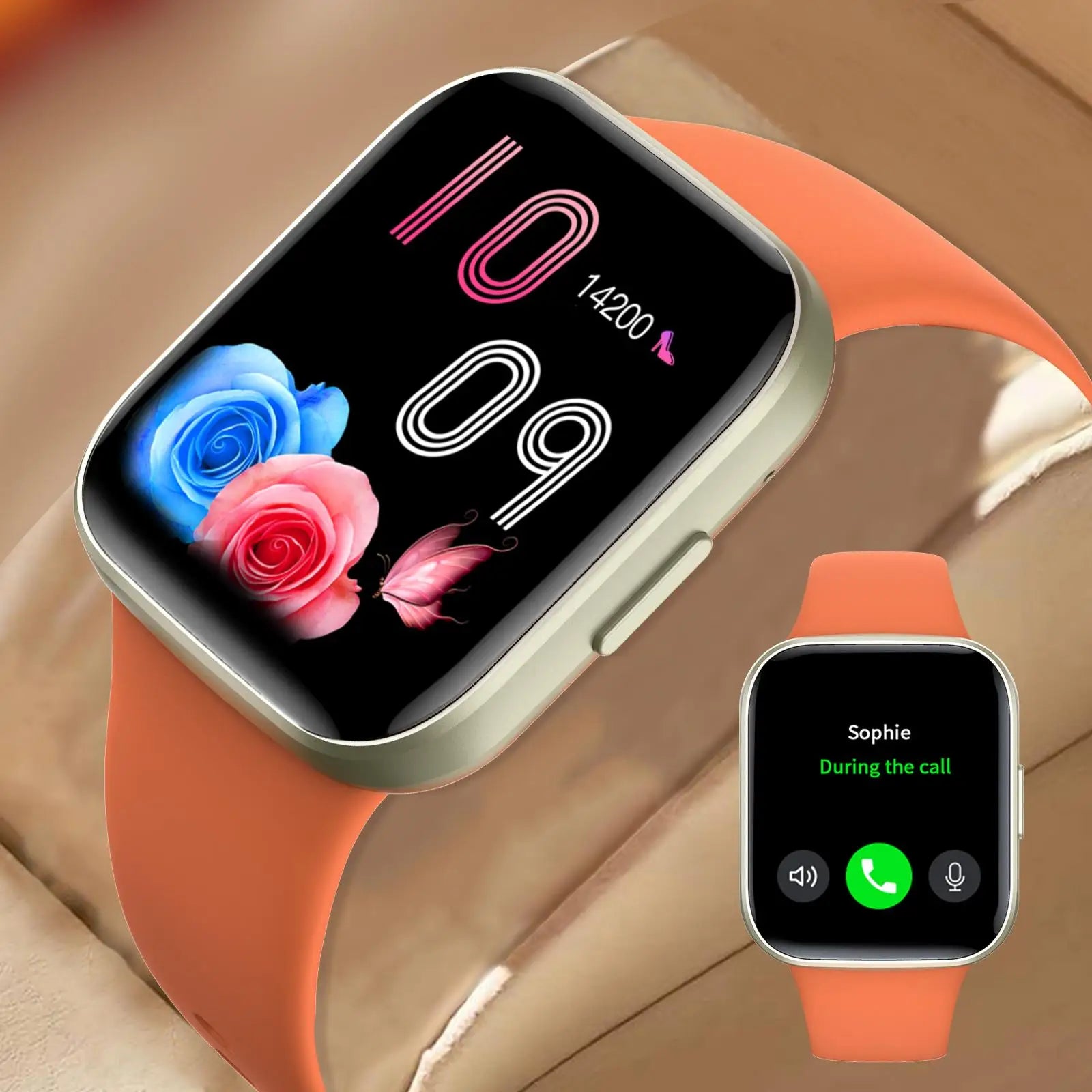 Smart watch, call/message reminder, multiple sports modes, custom wallpaper, sports watch, suitable for Android and iPhone