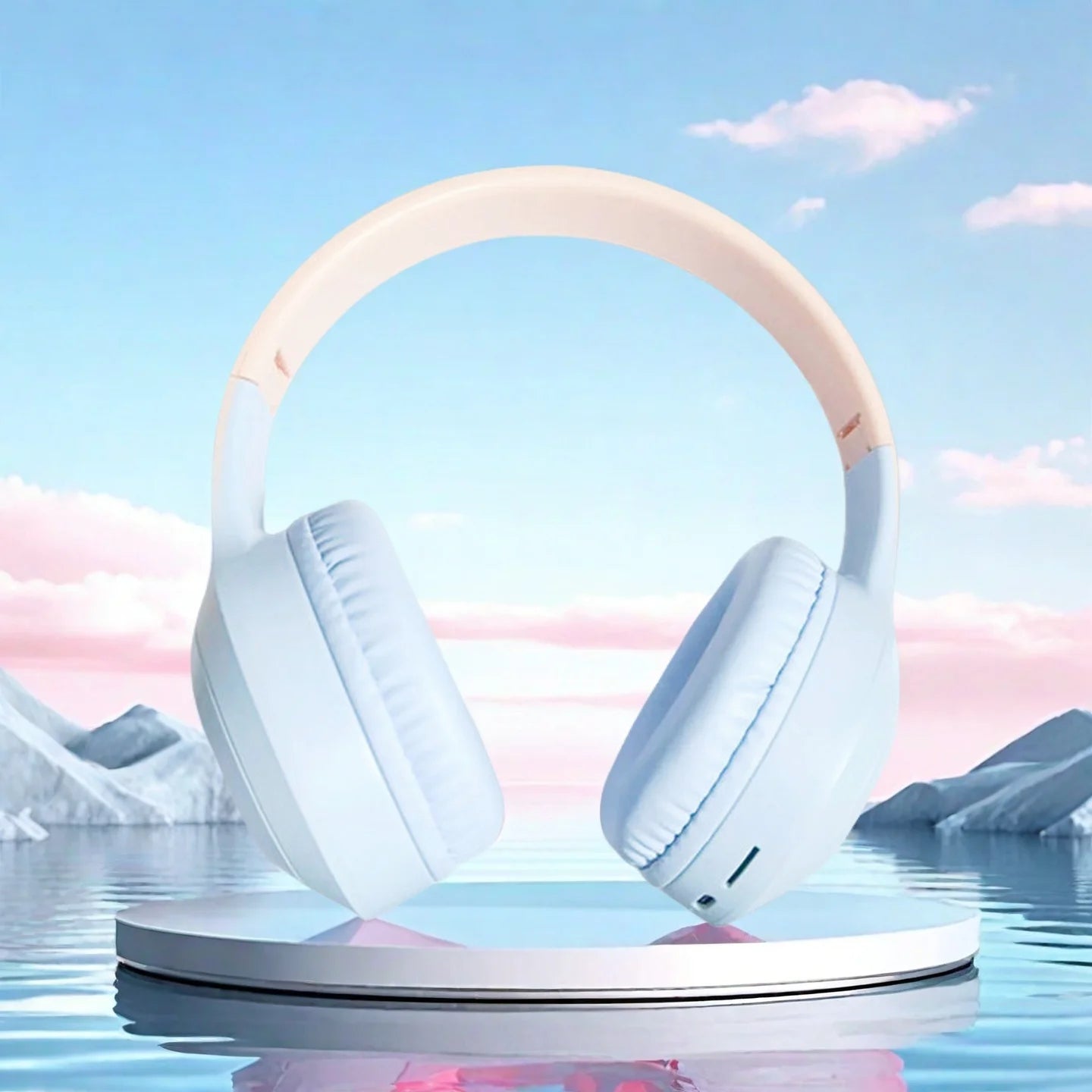 High Fidelity High-resolution Stereoscopic Surround Sound Wireless Bluetooth 5.3 Head Mounted Noise Cancelling Gaming Earphones